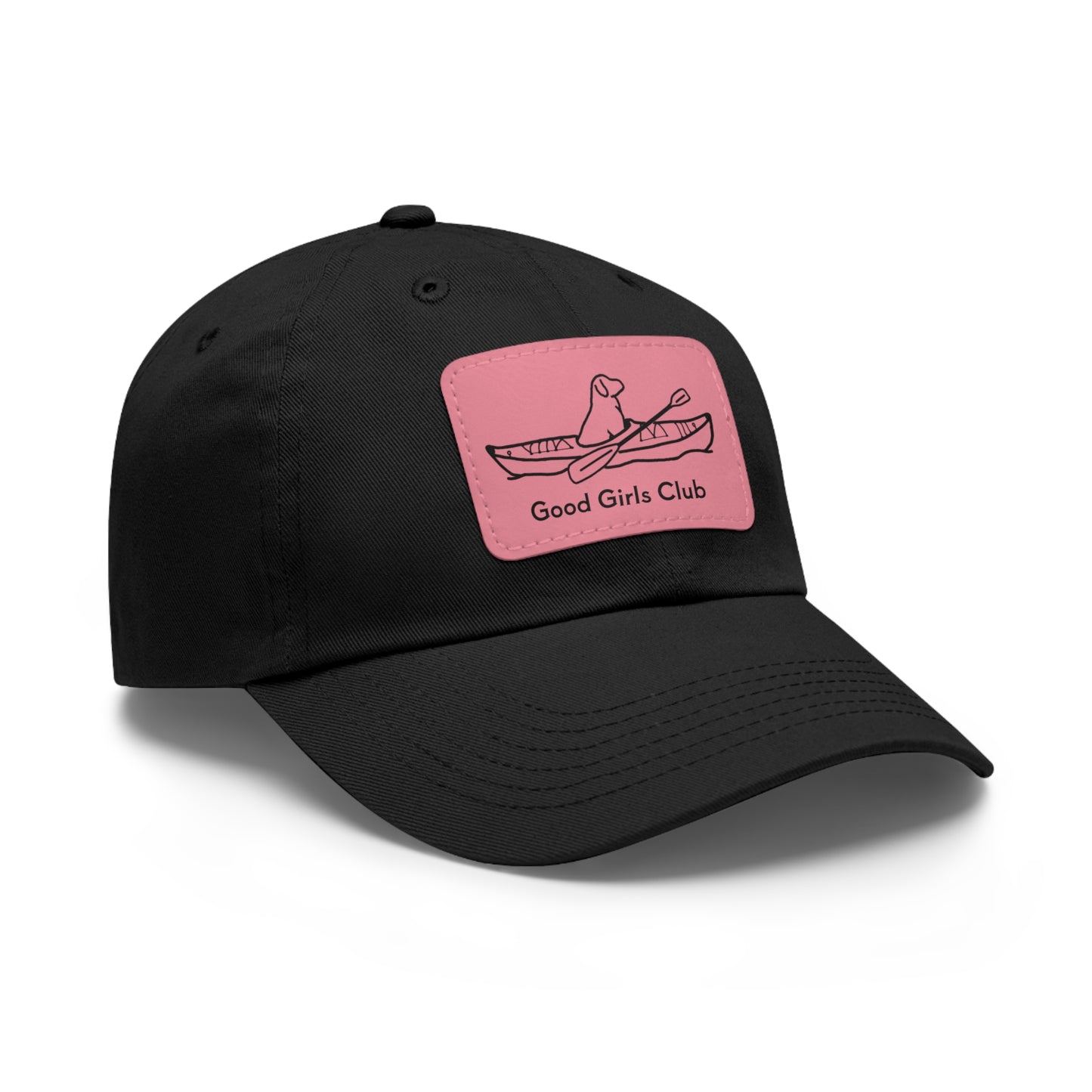 Good Girls Club Lab Kayak Dog - Hat with Leather Patch