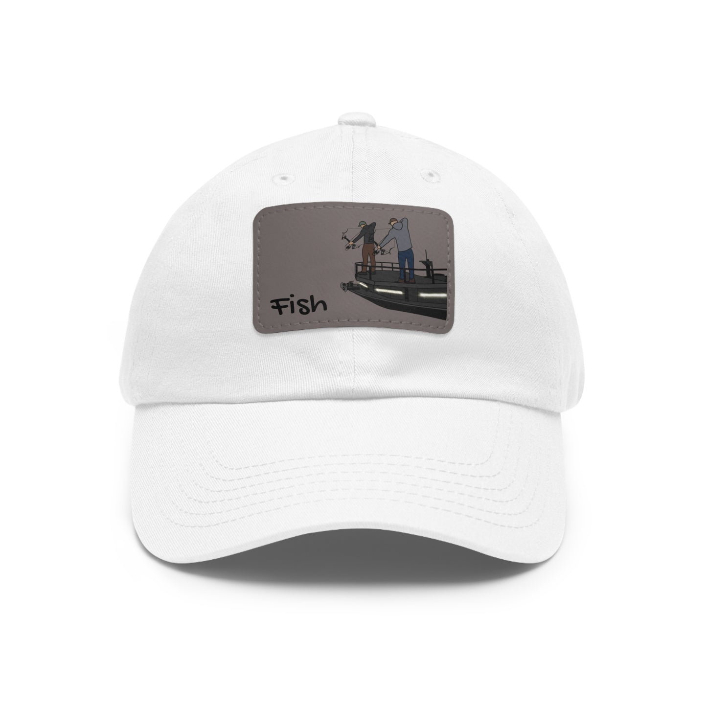 Hat with Leather Patch