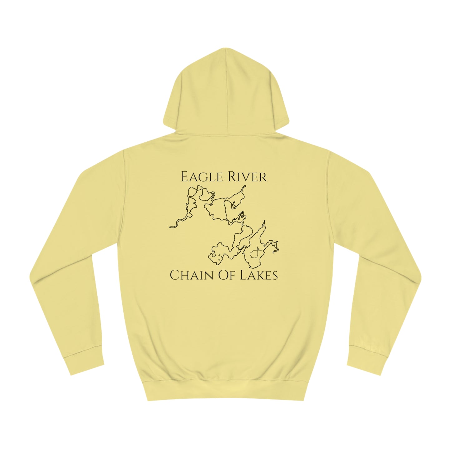 Eagle River Compass Rose Patch - Unisex Hoodie Medium Weight