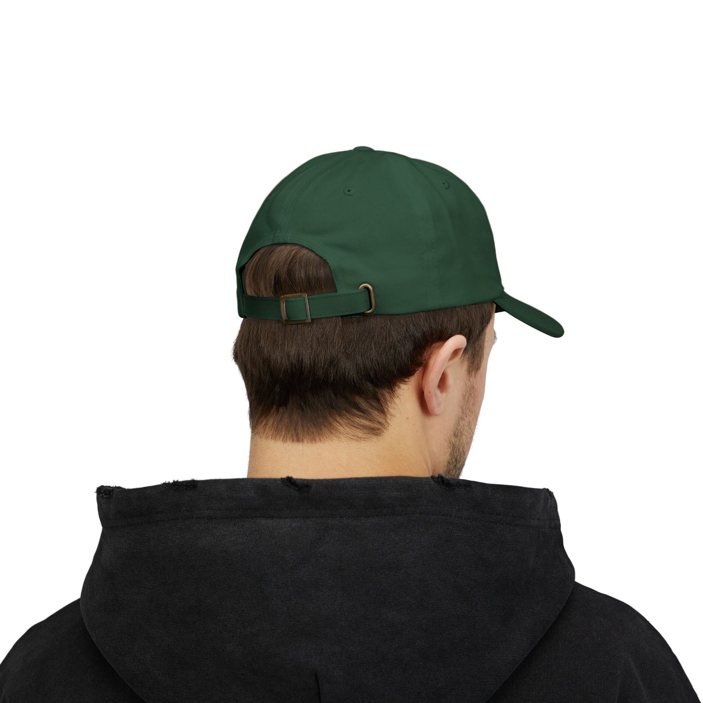 CLC Embroidered Classic Dad Cap (White Text)