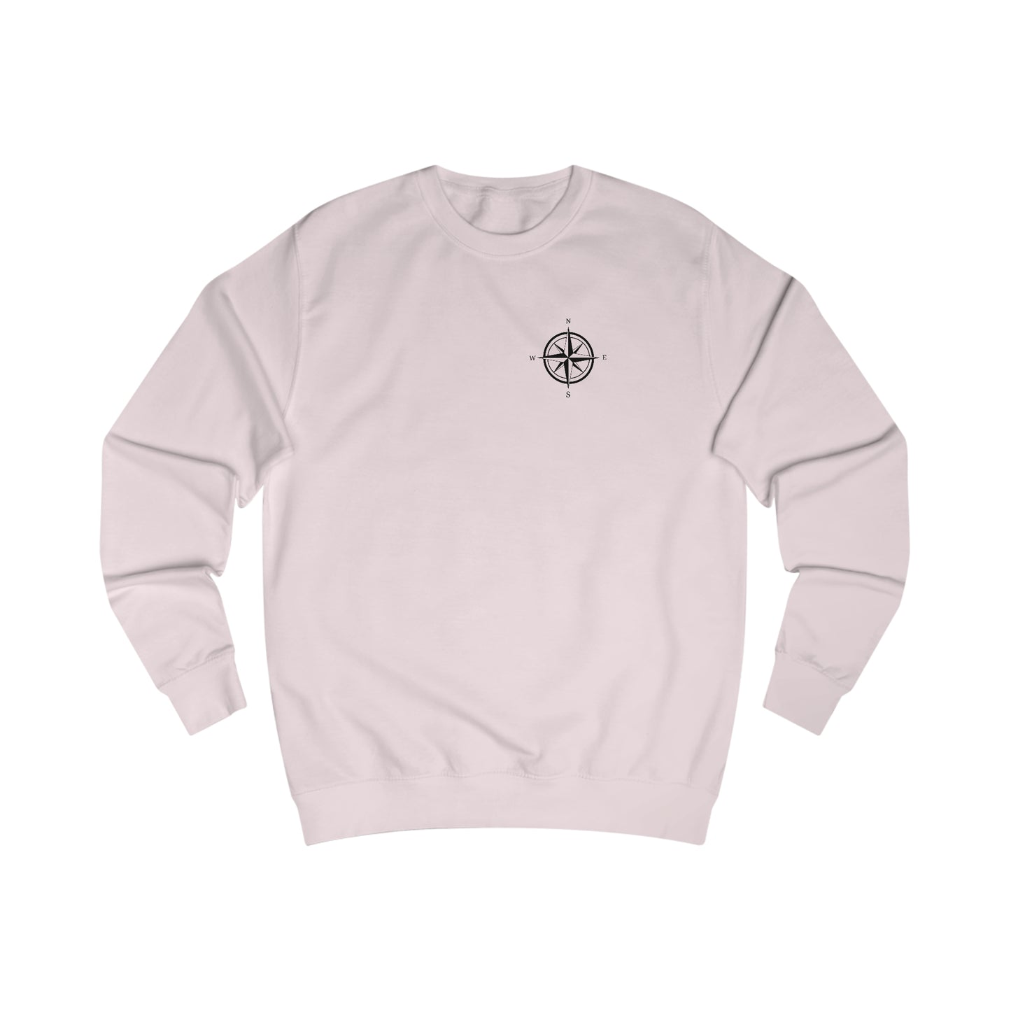 Compass Rose, Pontoon Family with Dogs -  Men's Crewneck