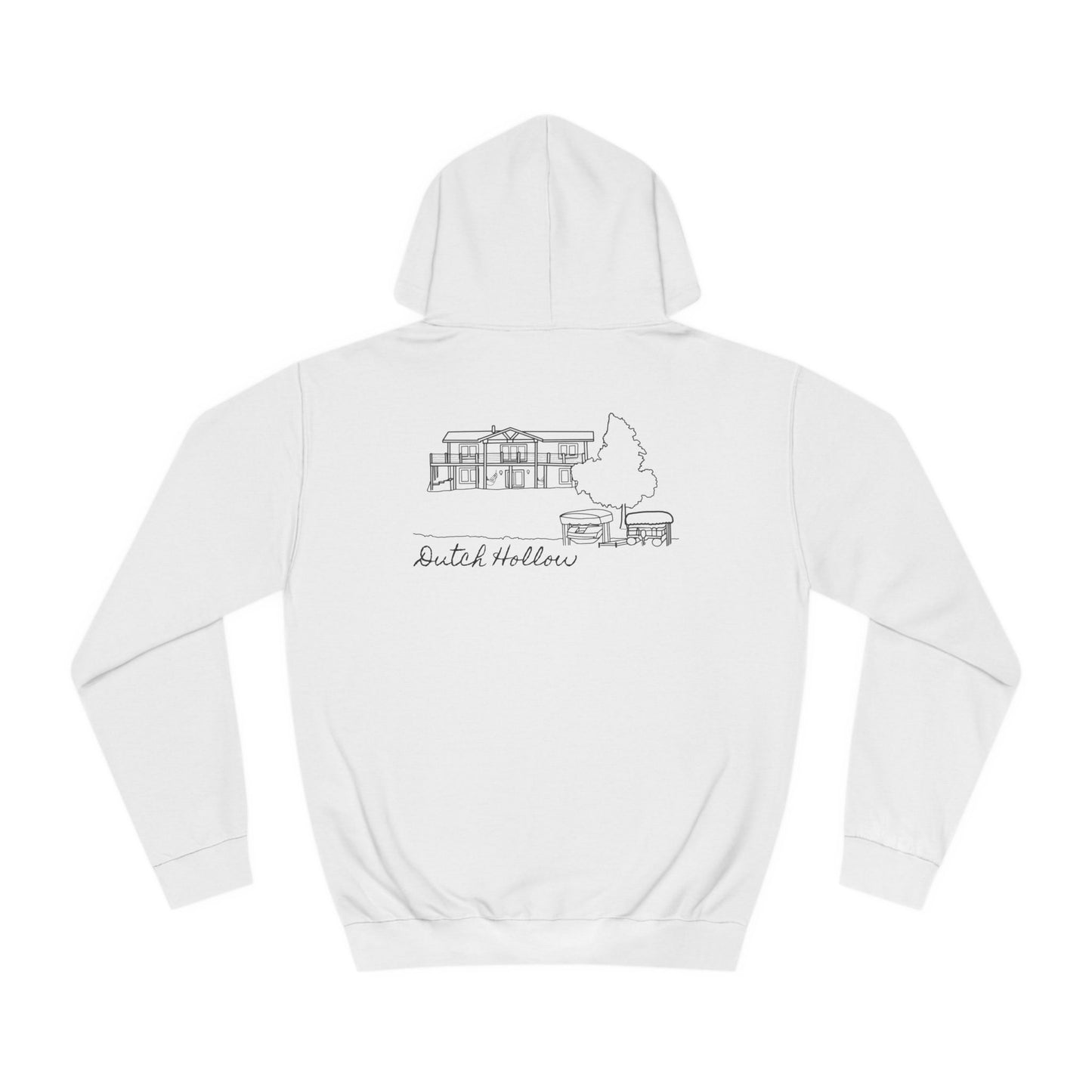 Beer Die Dutch Hollow Cabin Unisex Medium Weight Hoodie