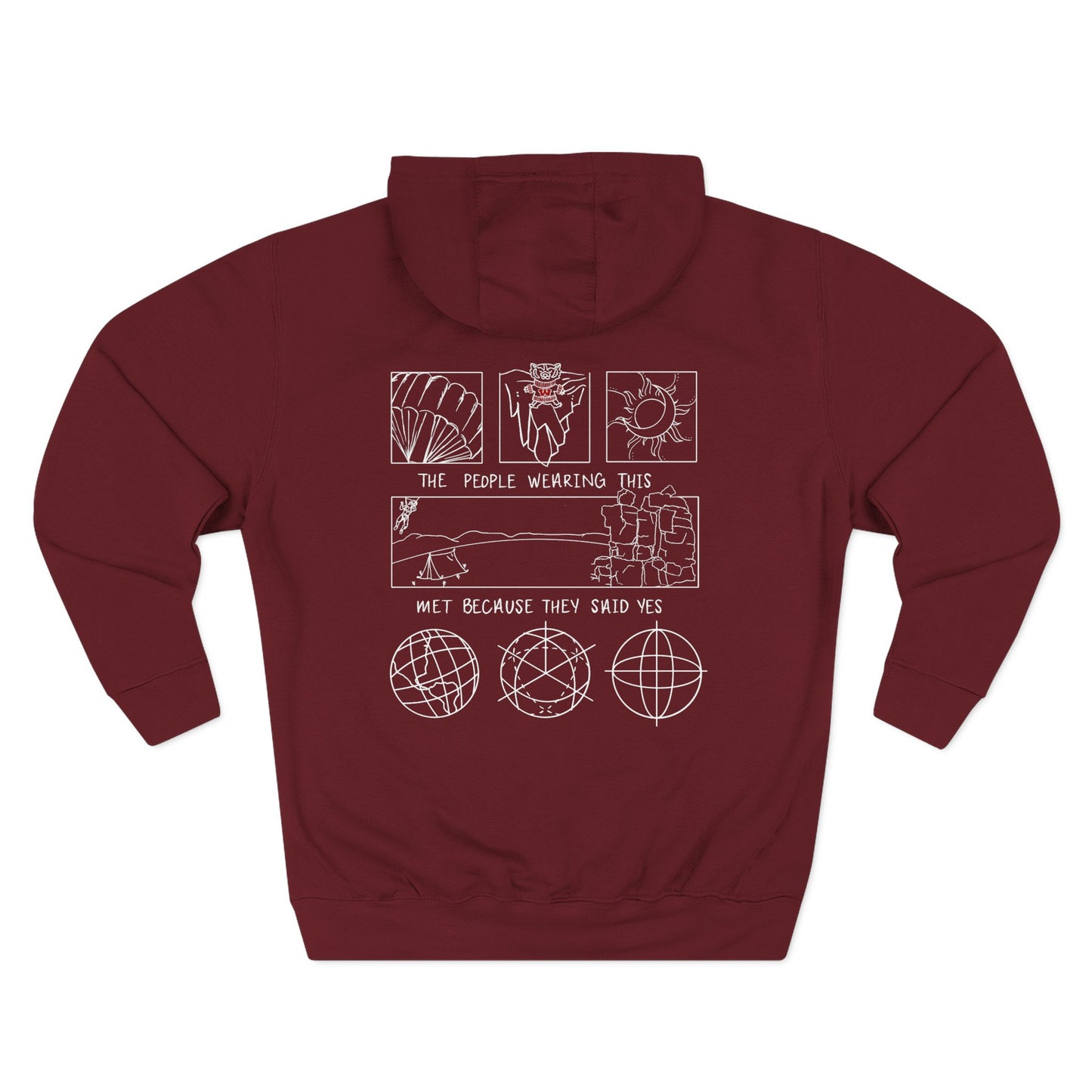 Yes UW - Fleece Hoodie