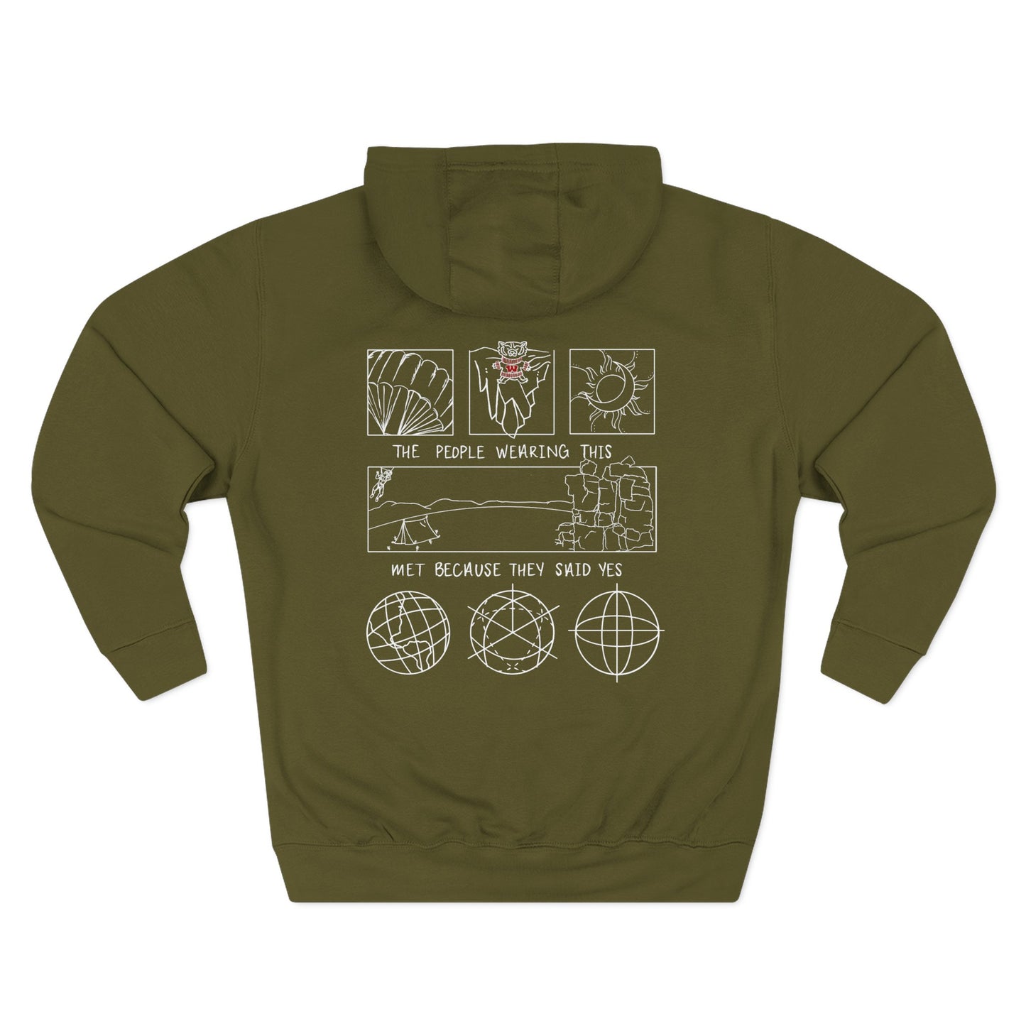 Yes UW - Fleece Hoodie