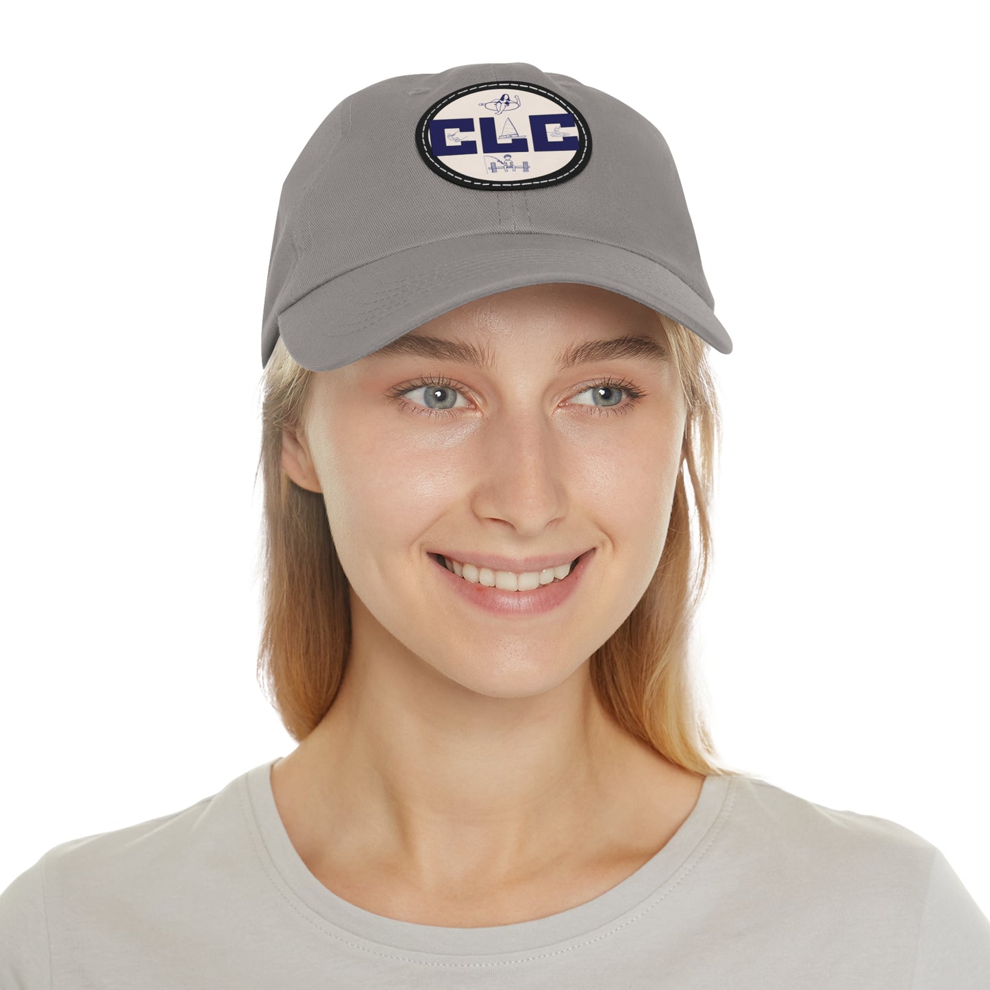 CLC Hat with Embroidered Leather Patch