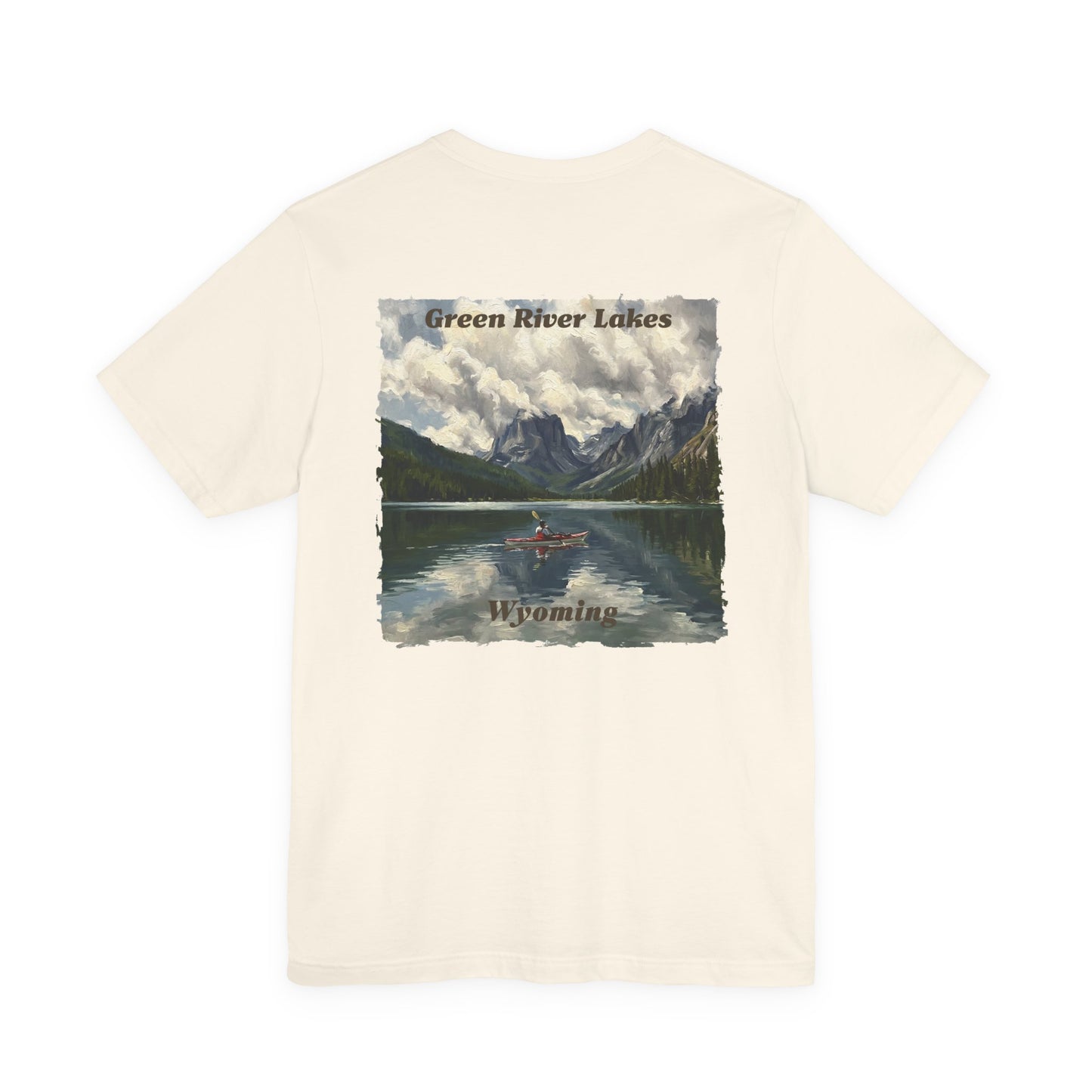 ToOrder Enjoy the Adventure: Green River Lakes Wyoming Tee — Bella & Canvas