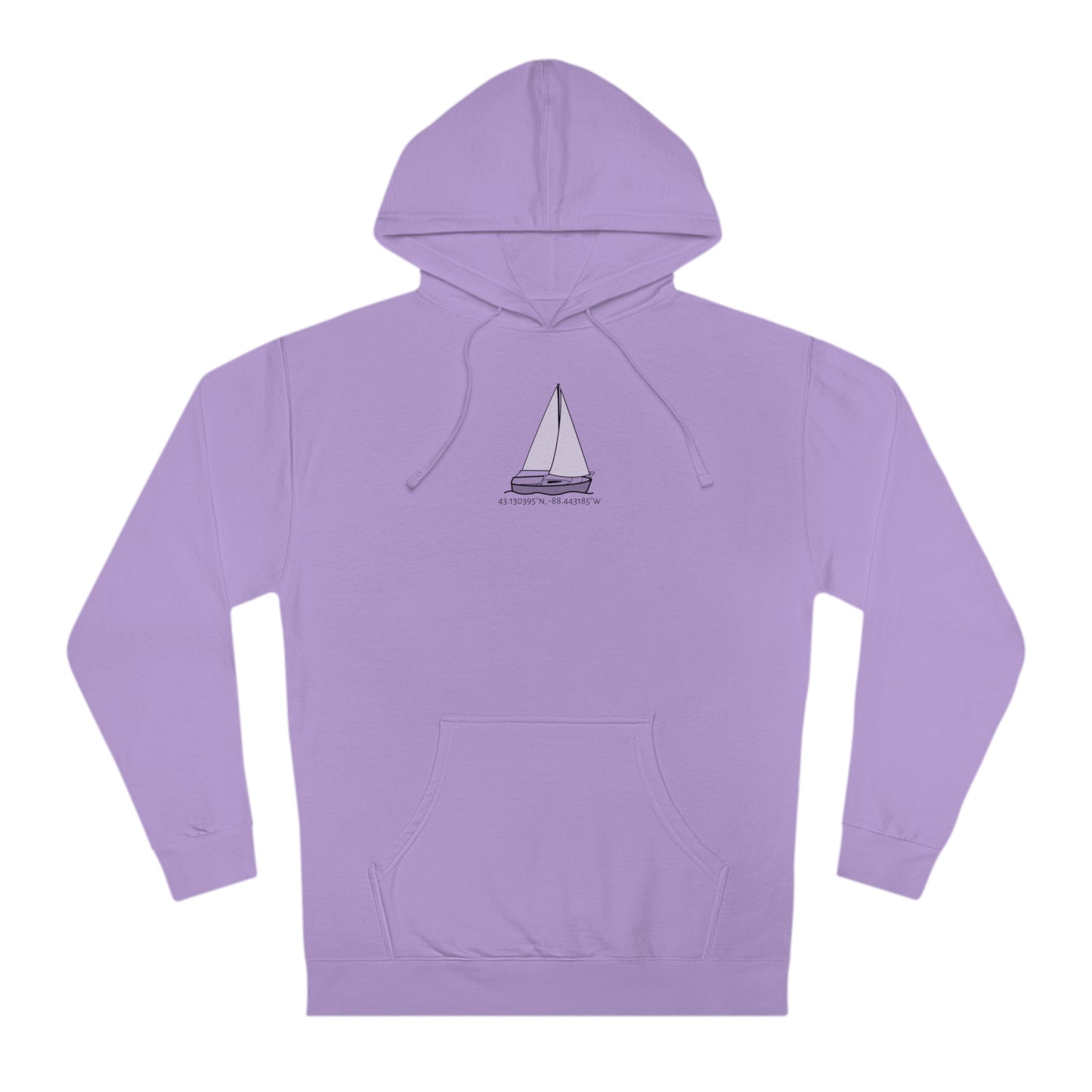 Sailboat comfort Unisex Hooded Sweatshirt ITC