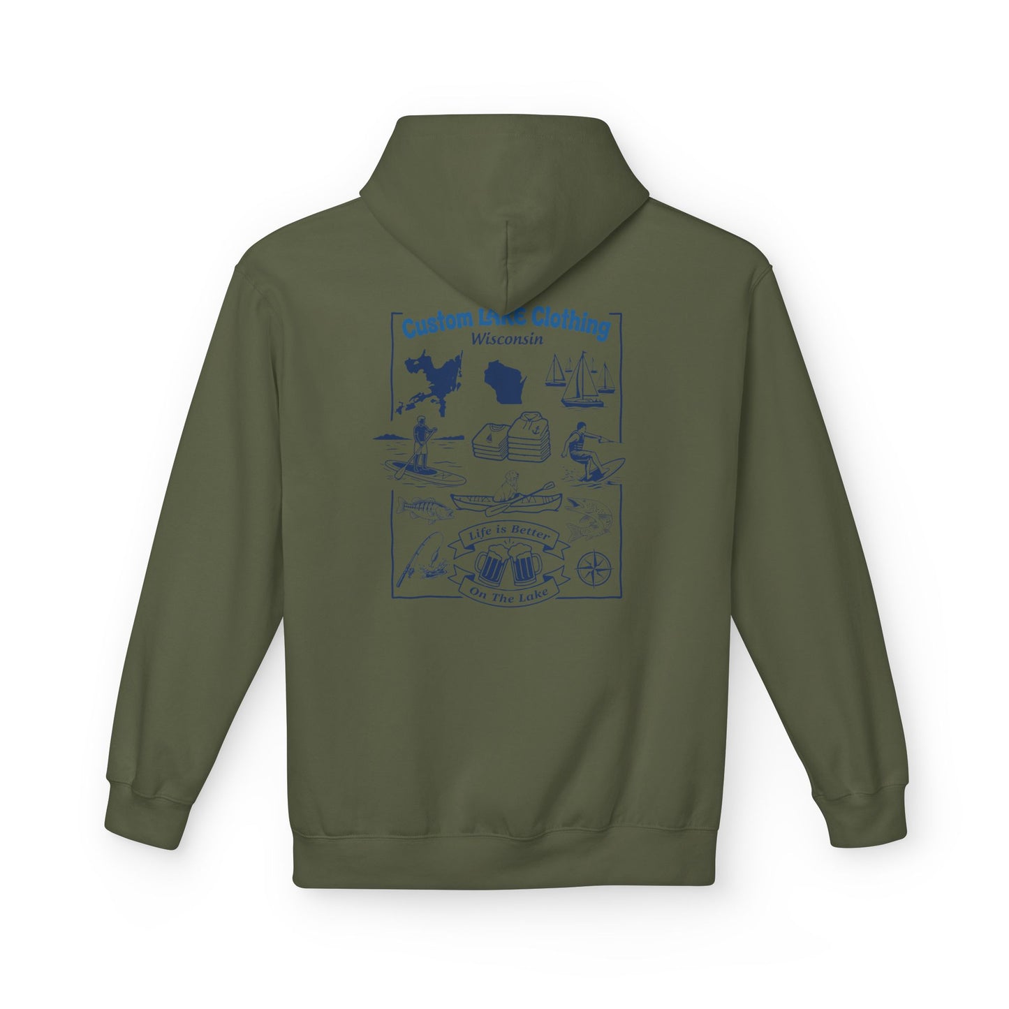 Midweight Travel Hoodie - Softstyle Gildan