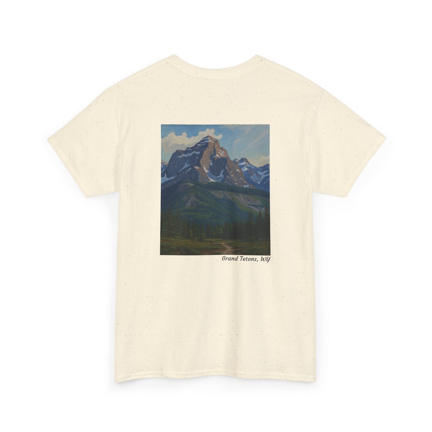 Grand Tetons Enjoy the adventure Earth Graphic Gildan T‑Shirt