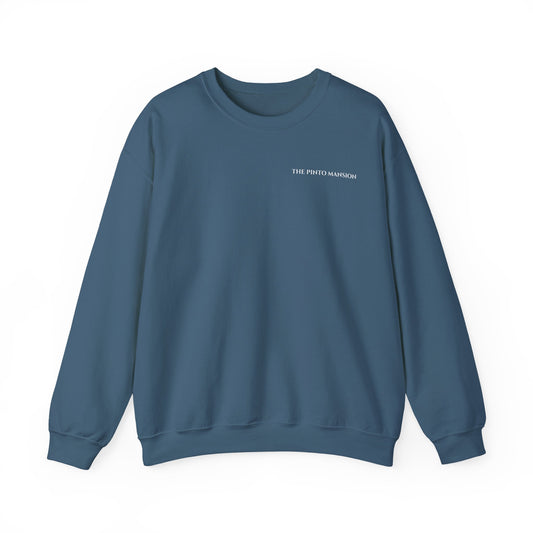 The Pinto Mansion Unisex Crewneck Sweatshirt Heavyblend