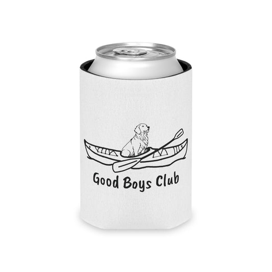 Okauchee Lake Golden Retriever Good Boys Club Can Koozie