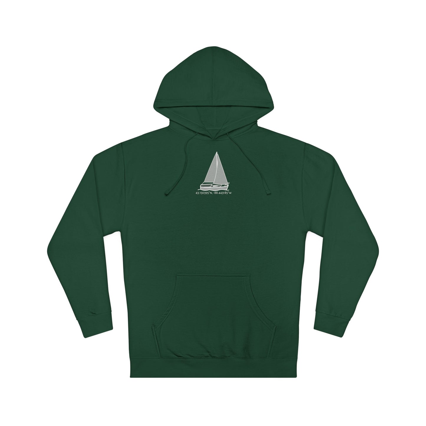 Yngling Sailboat Unisex Hooded Sweatshirt ITC