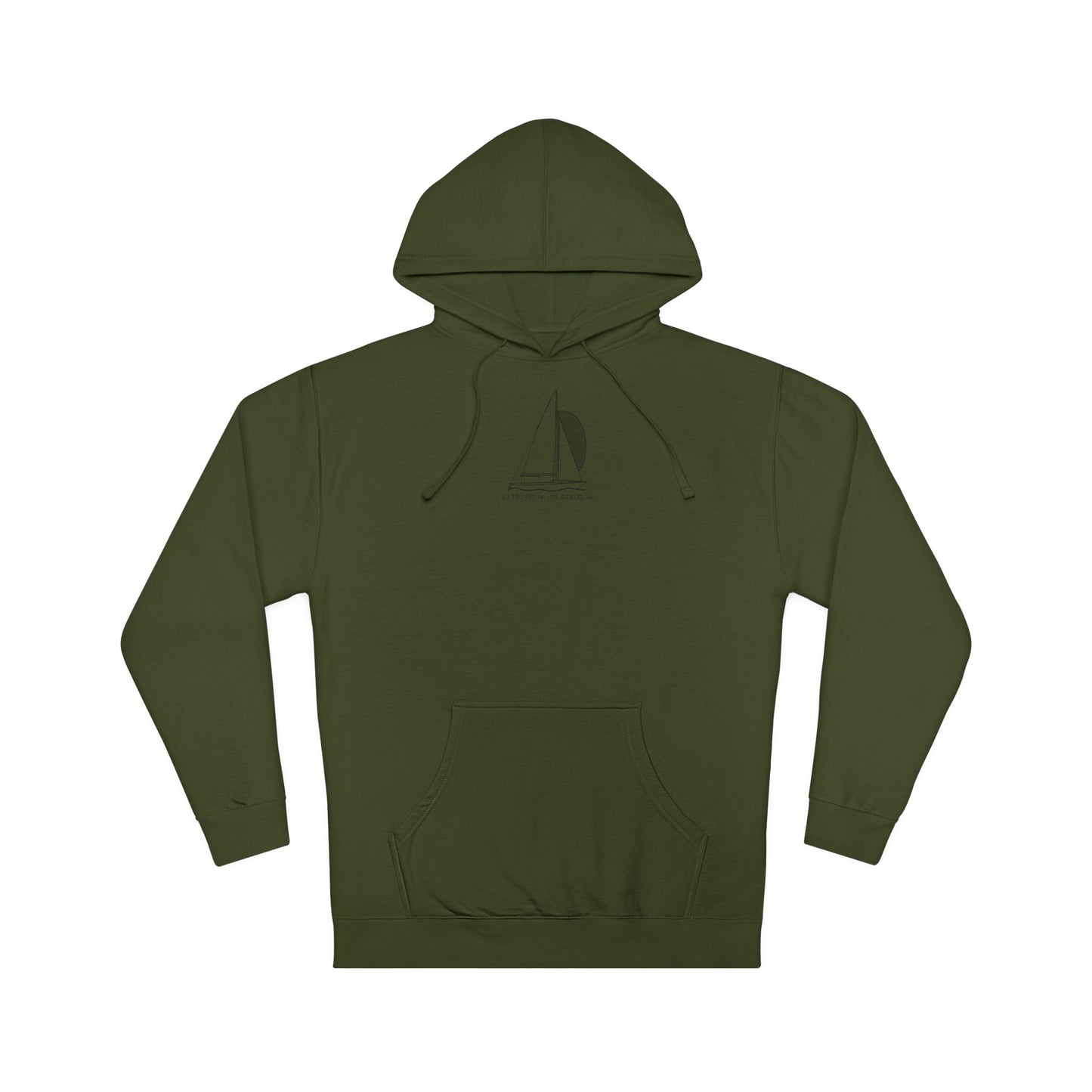 Yngling Sailboat Unisex Hooded Sweatshirt ITC