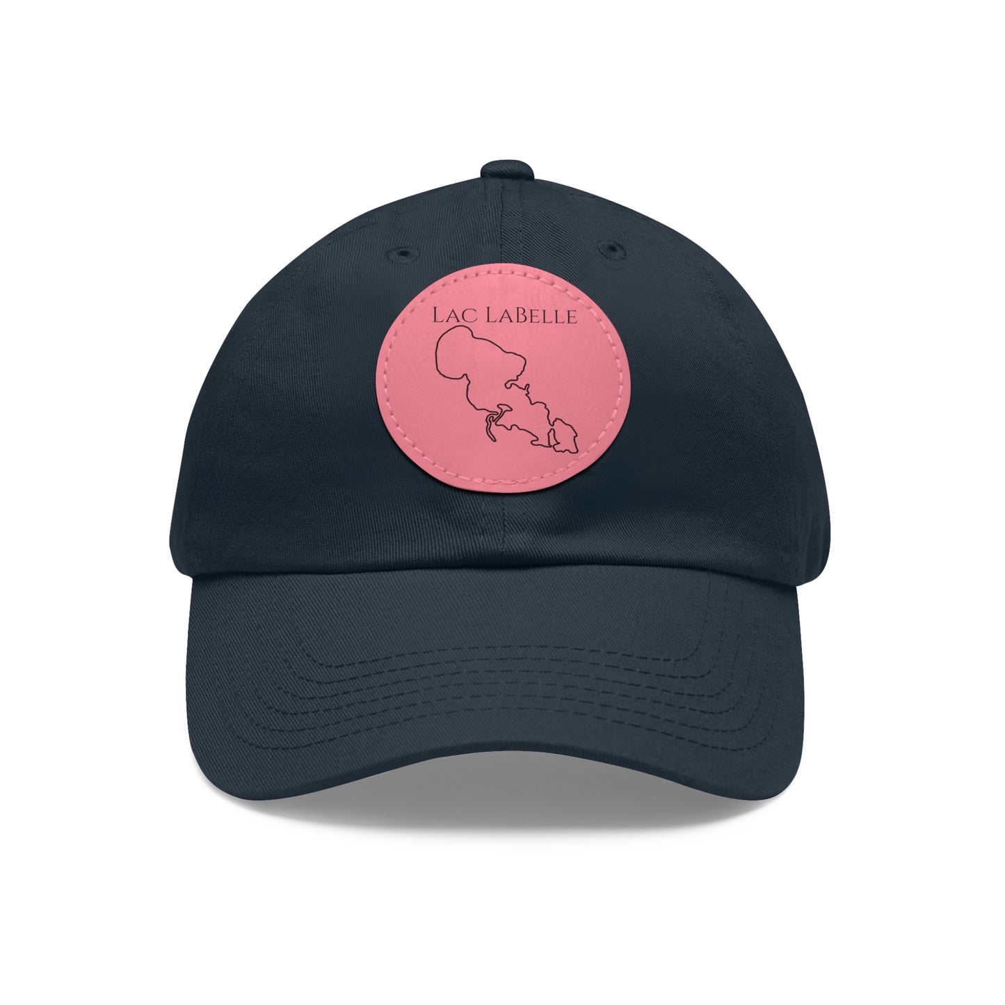 Lac LaBelle Embroidered Hat with Leather Patch