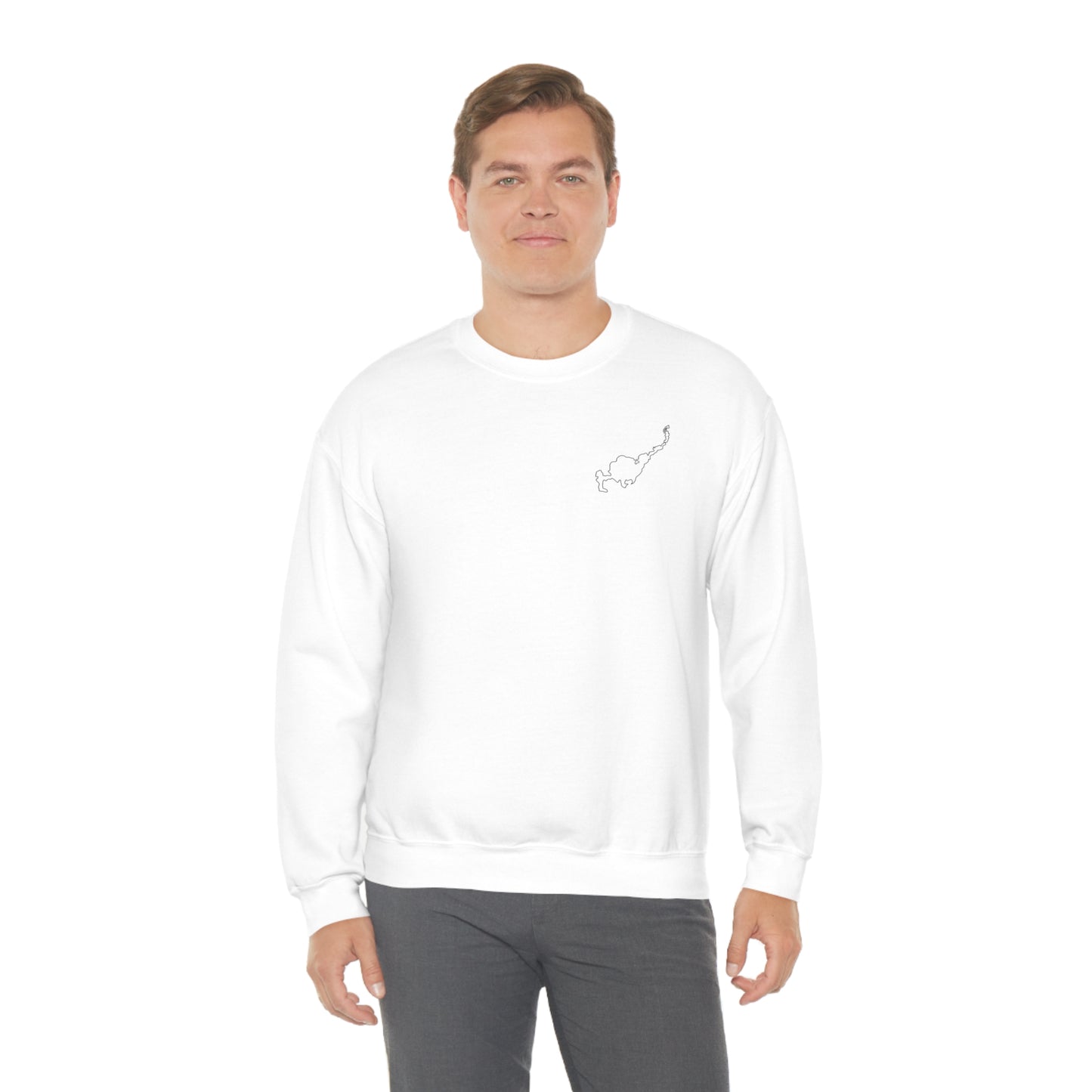 Paddle Board Girl - Park Lake Unisex Heavy Blend™ Crewneck Sweatshirt