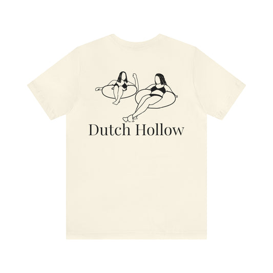 Dutch Hollow Lake, Inner Tube Girls - Unisex Lightweight Short Sleeve Tee