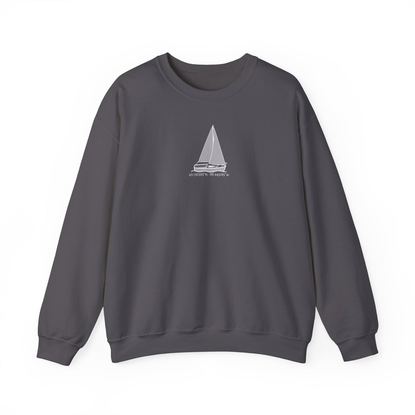 Sailboat Comfort Unisex Heavy Blend™ Crewneck Sweatshirt