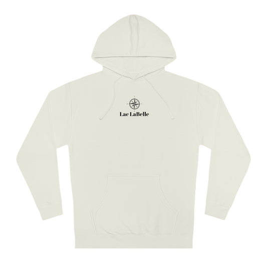 Lac LaBelle Compass Rose Unisex Hooded Sweatshirt ITC