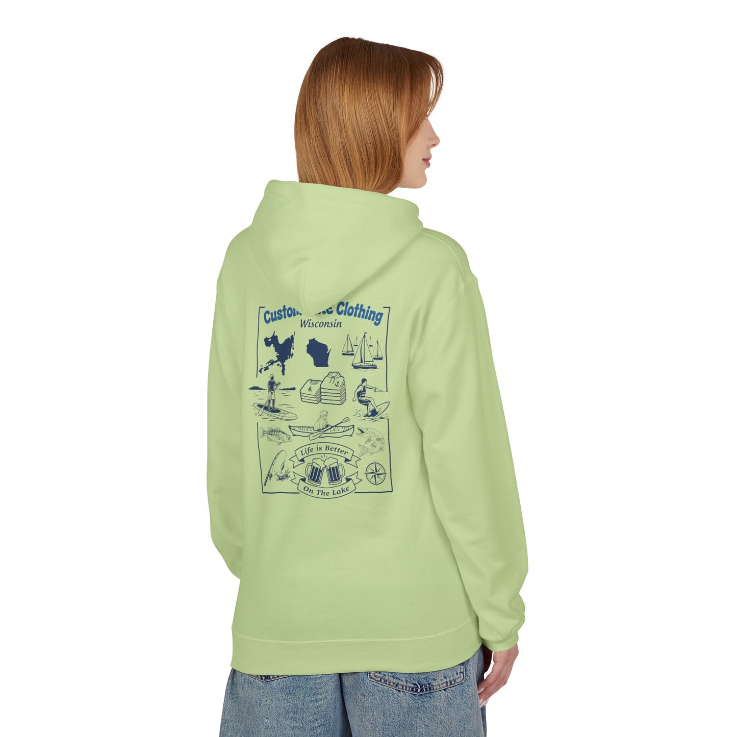 Midweight Travel Hoodie - Softstyle Gildan
