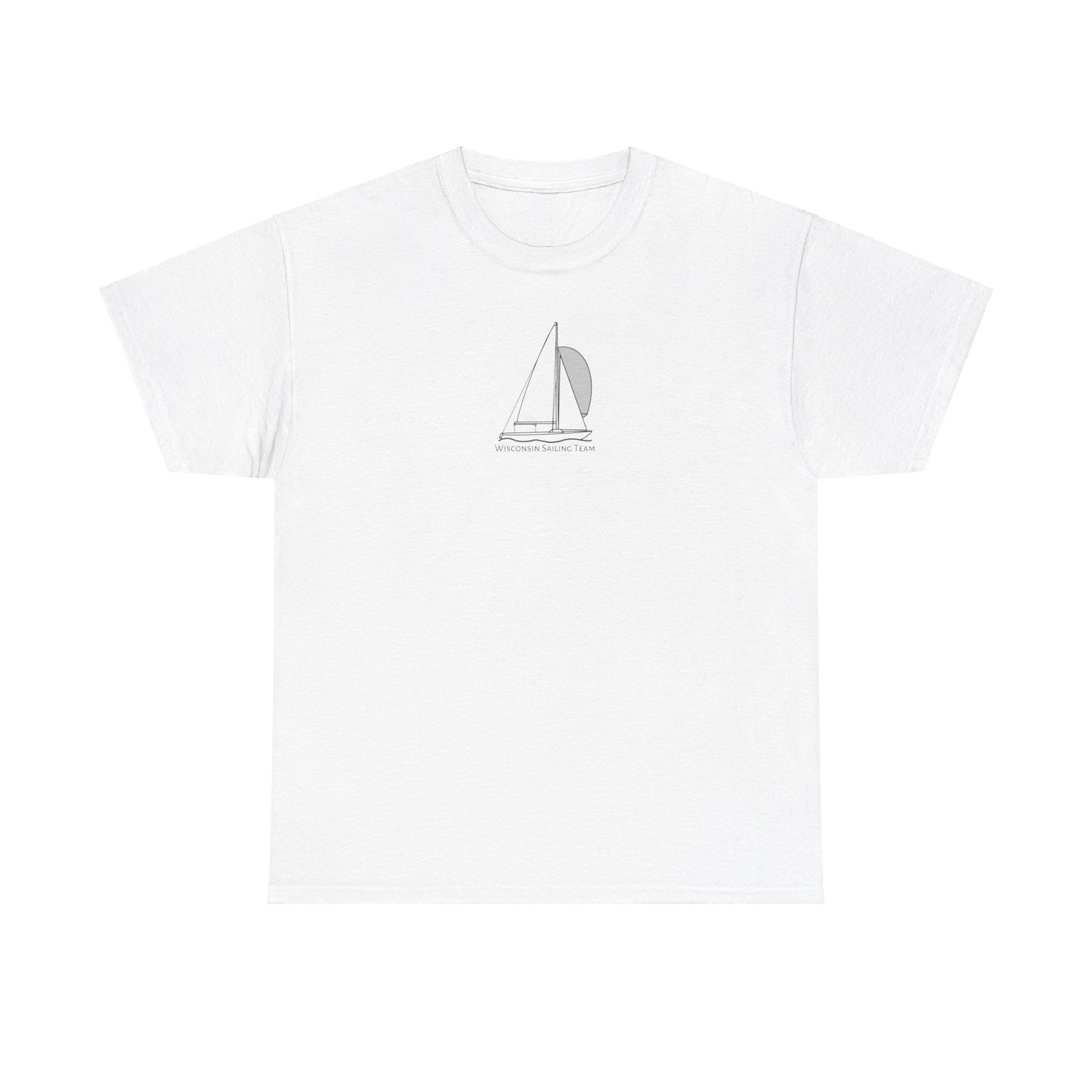 Wisconsin Sailing Team Yngling Model Unisex Heavy Cotton Tee