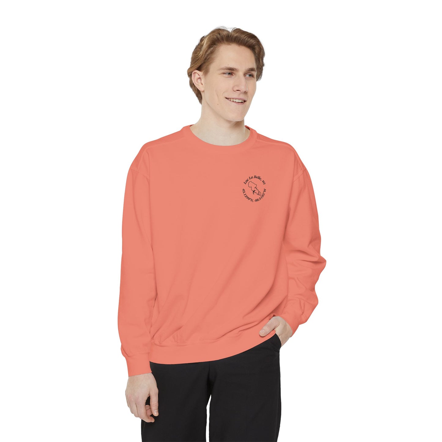 Custom Graphic Sailing - Comfort Colors Crewneck