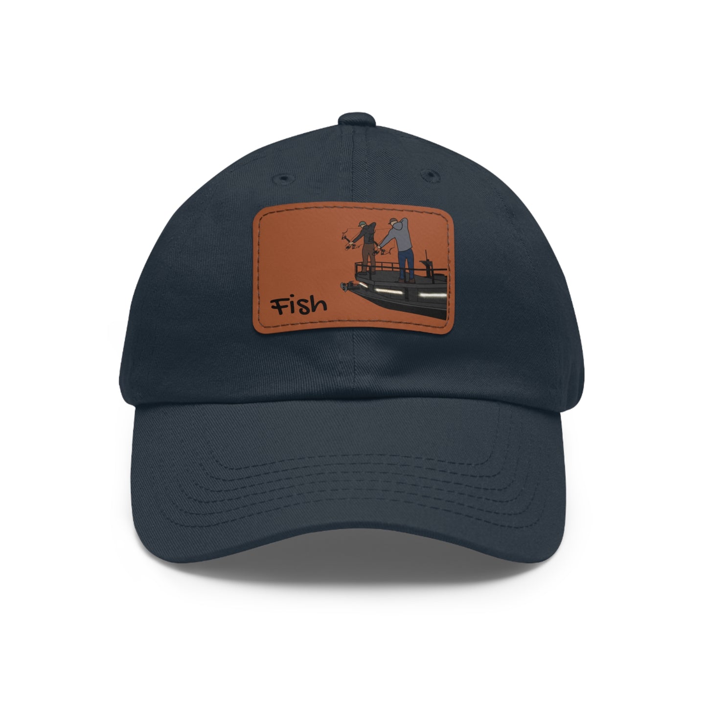 Hat with Leather Patch