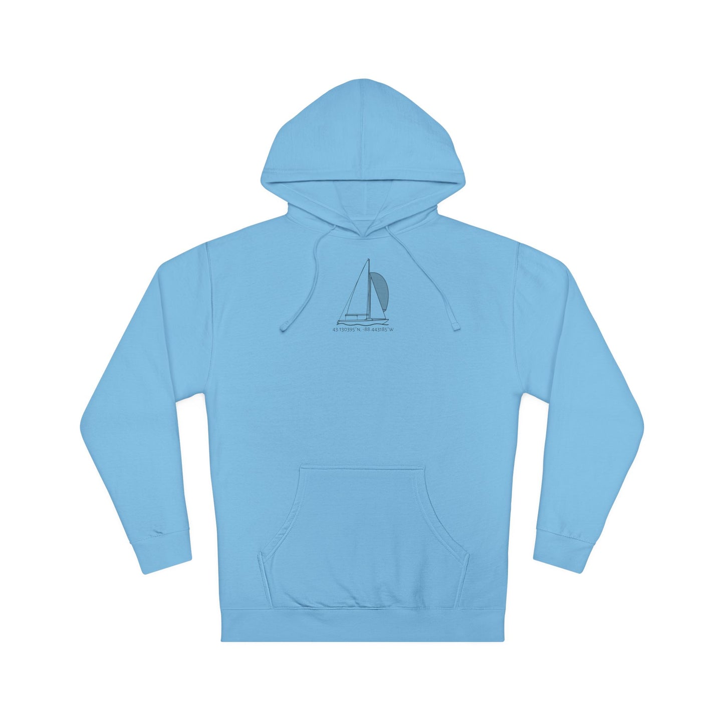 Yngling Sailboat Unisex Hooded Sweatshirt ITC