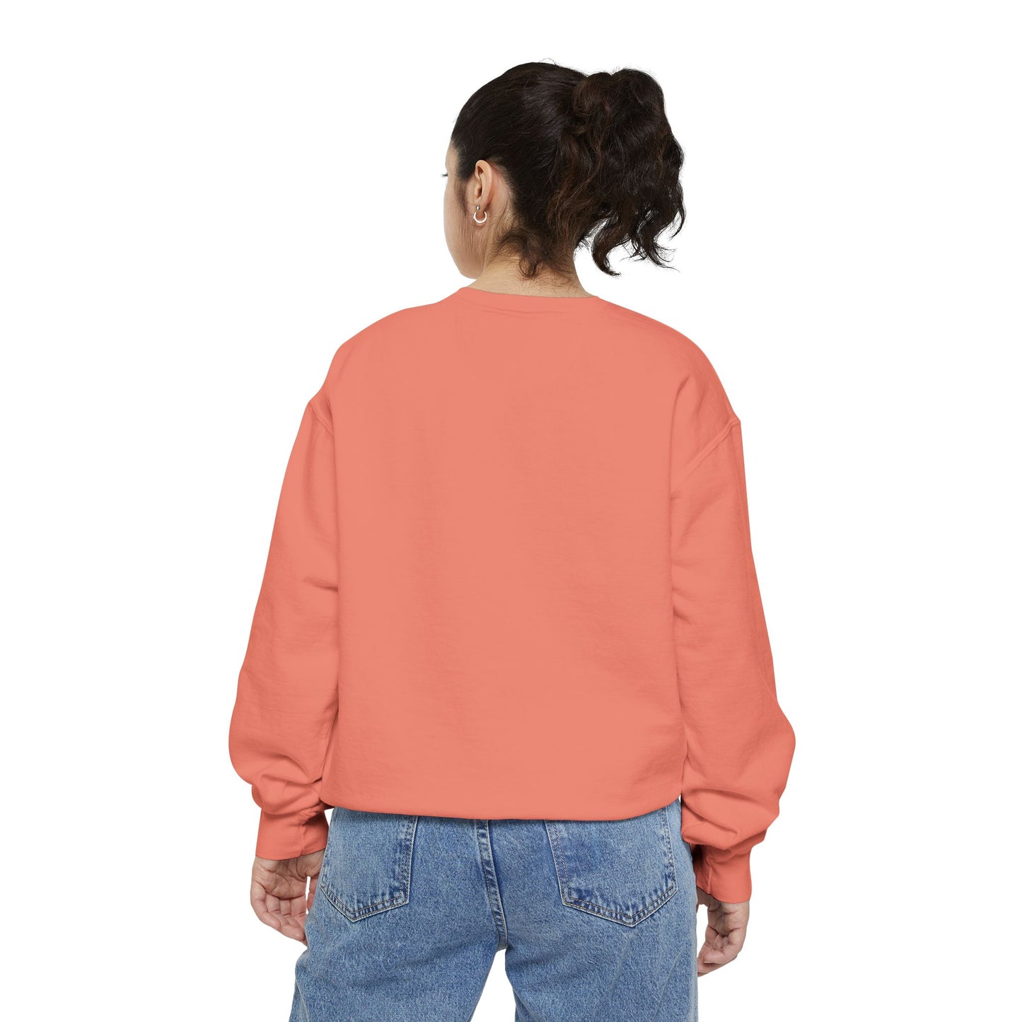 Surfing One Line Design Crewneck Sweatshirt - Comfort Colors
