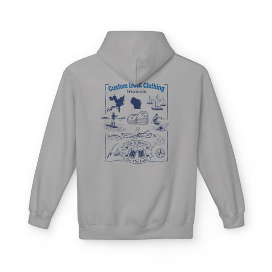 Midweight Travel Hoodie - Softstyle Gildan