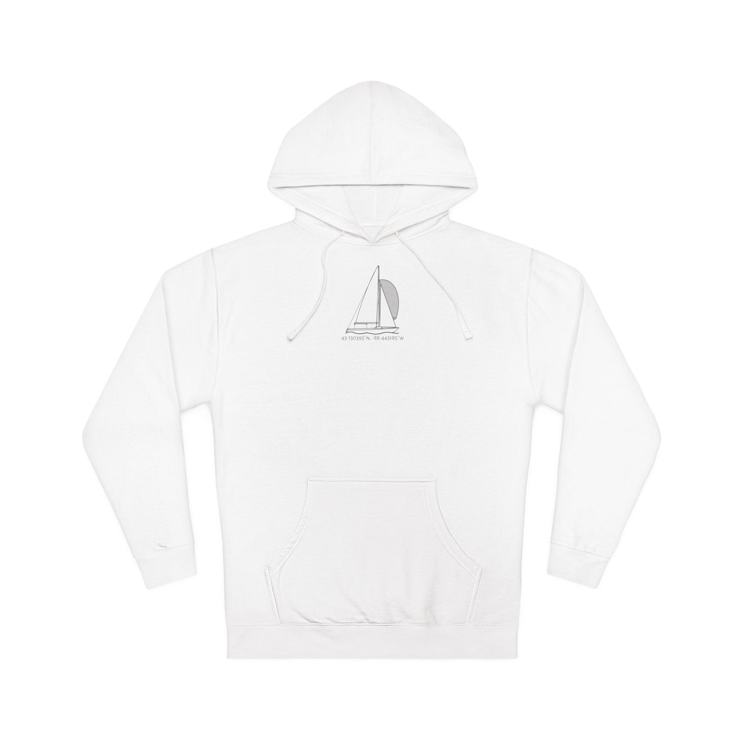 Yngling Sailboat Unisex Hooded Sweatshirt ITC