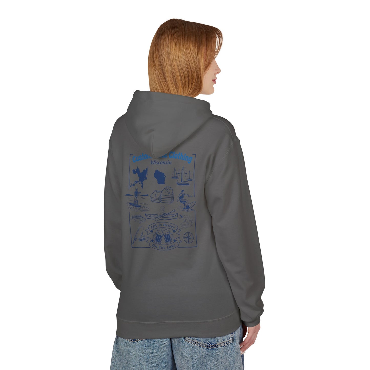 Midweight Travel Hoodie - Softstyle Gildan