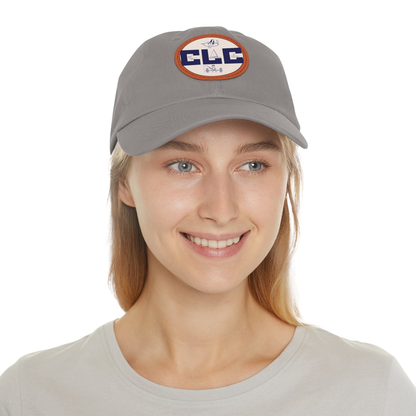 CLC Hat with Embroidered Leather Patch