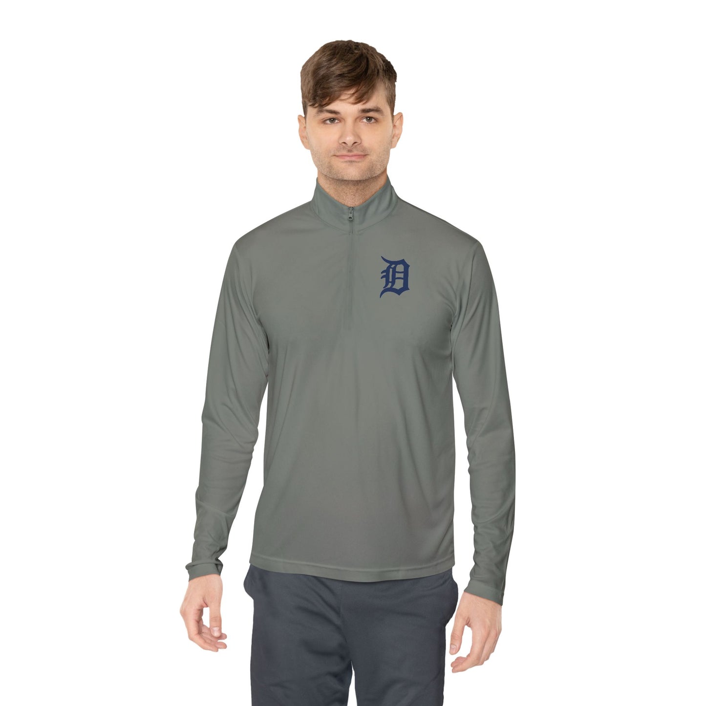 Detroit Tigers Lightweight Quarter-Zip Pullover