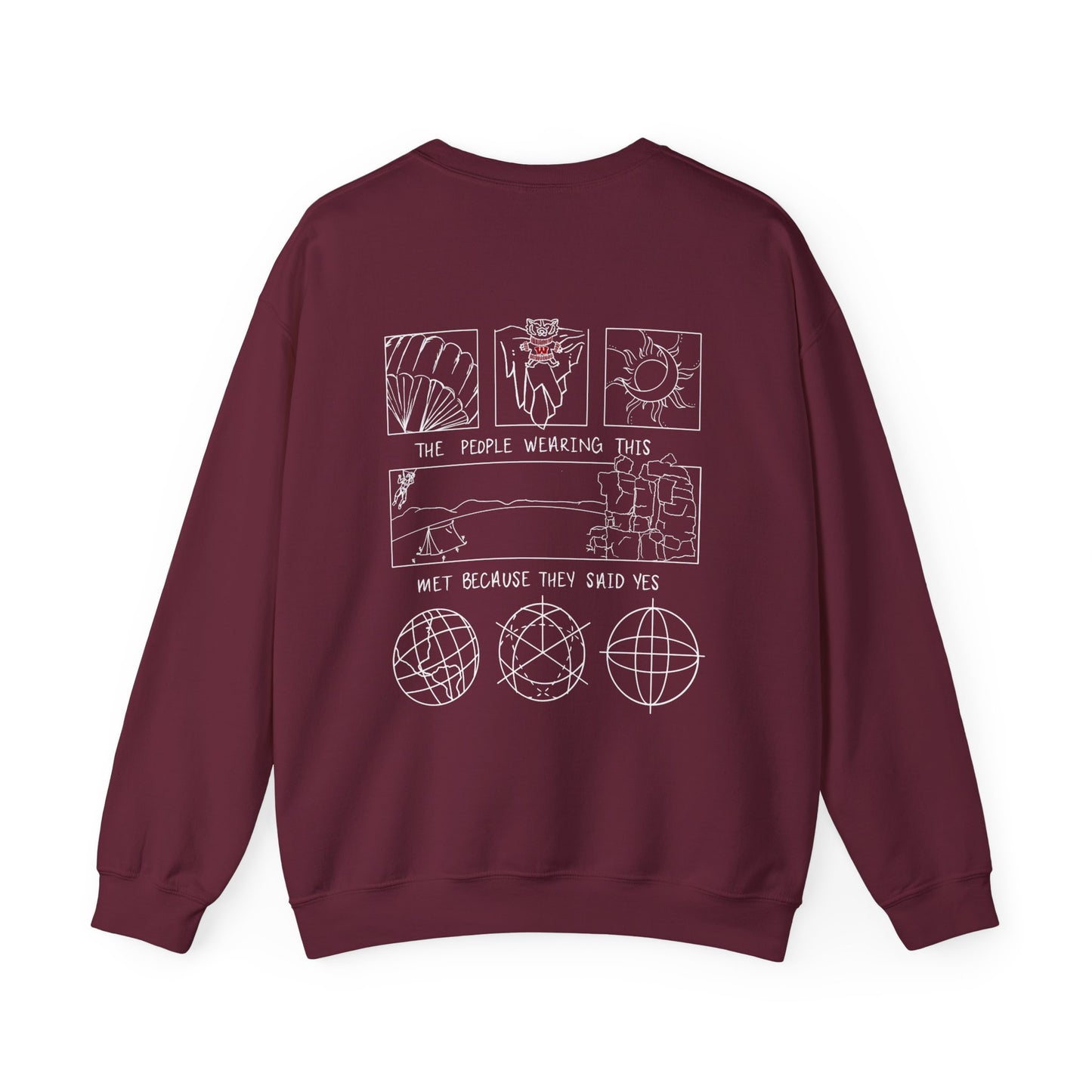 Yes UW - Unisex Heavy Blend™ Crewneck Sweatshirt