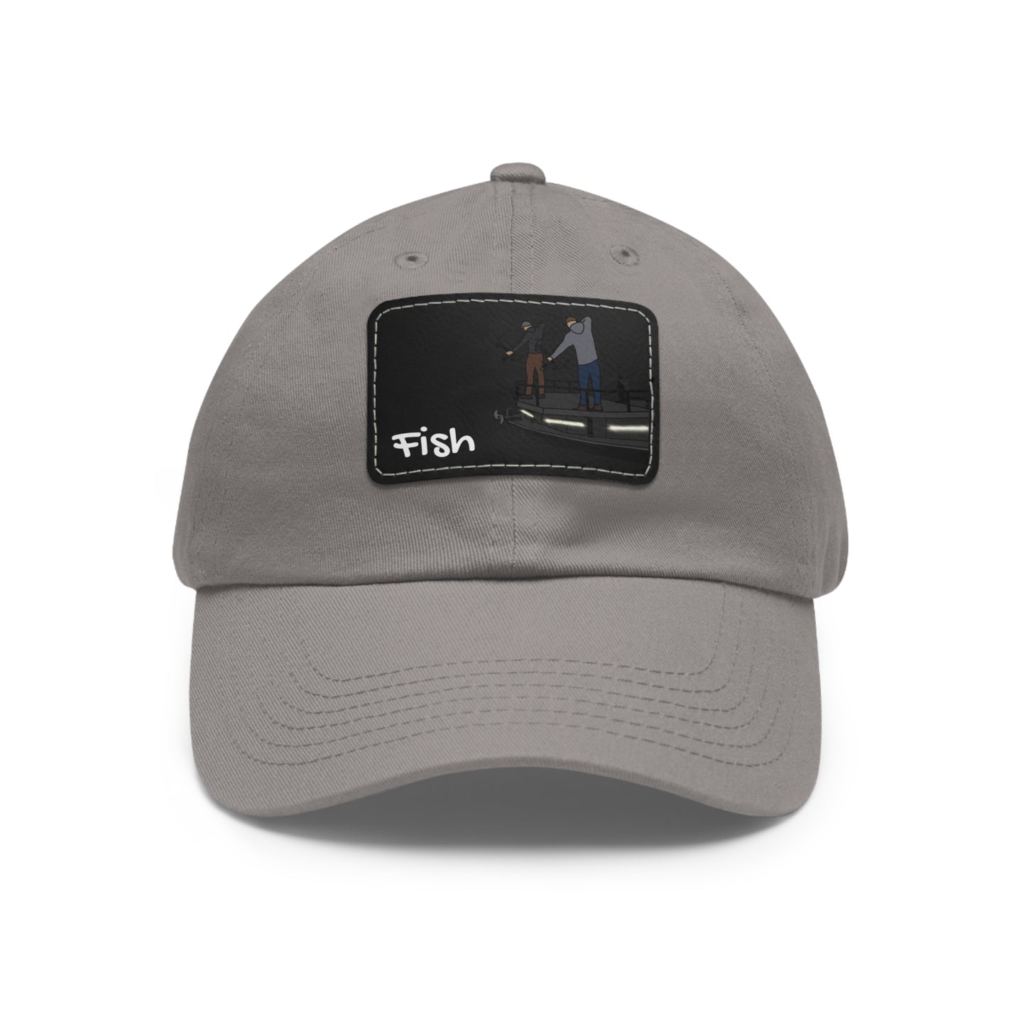 Hat with Leather Patch