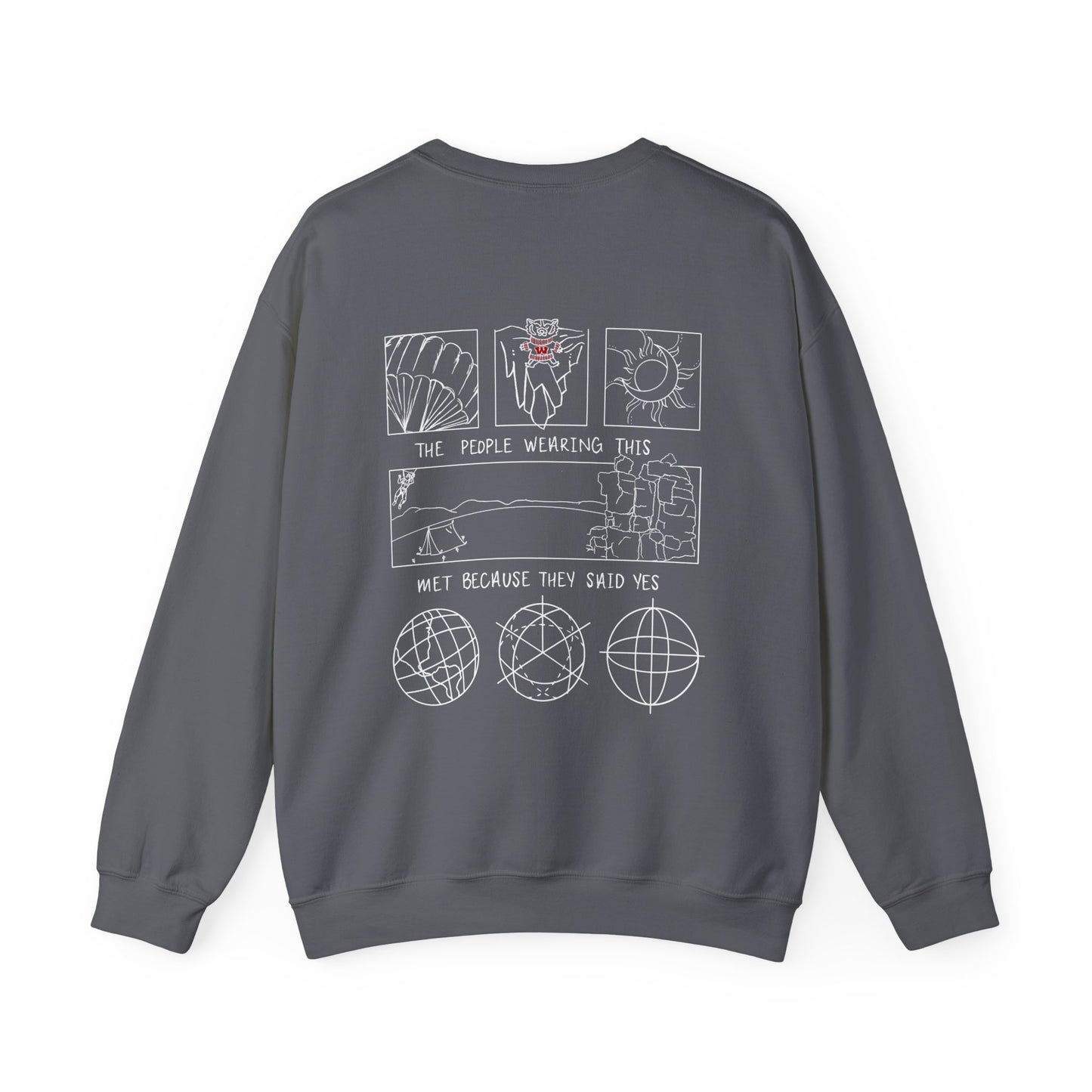 Yes UW - Unisex Heavy Blend™ Crewneck Sweatshirt