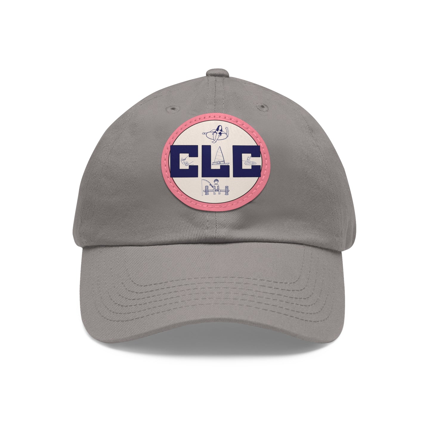 CLC Hat with Embroidered Leather Patch