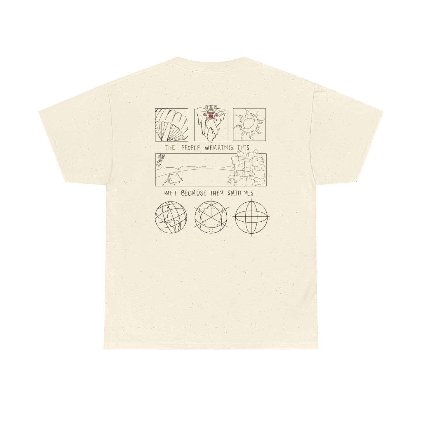 Yes UW T-Shirt - Unisex Heavy Cotton Tee