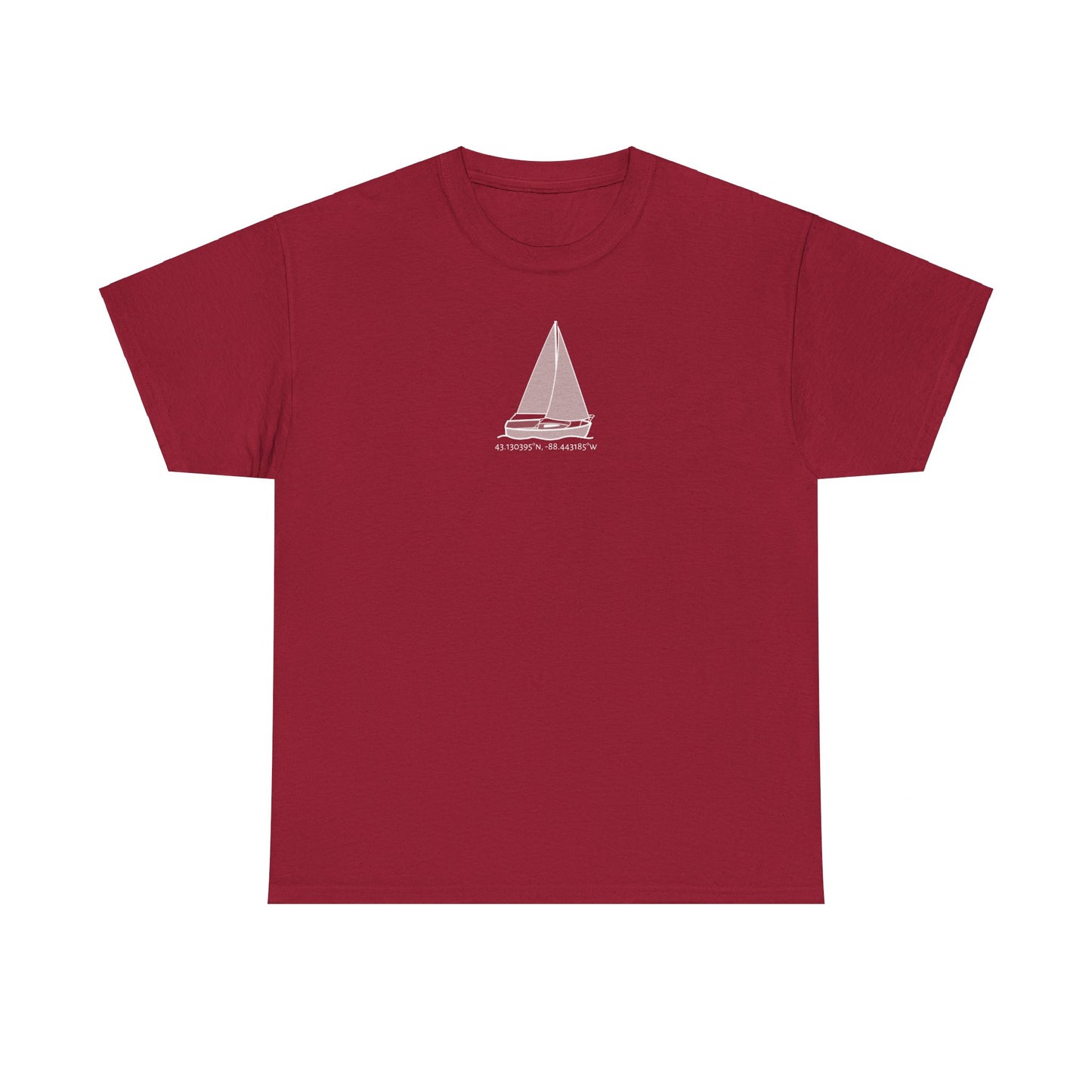 Sailboat Comfort Unisex Heavy Cotton Tee