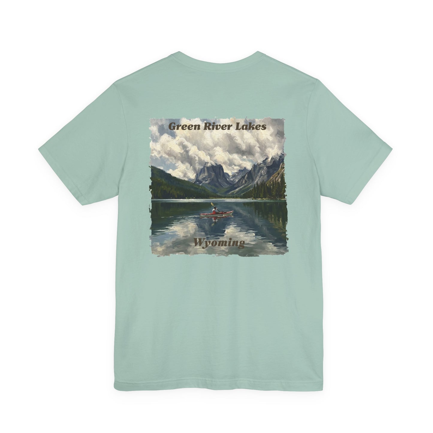 ToOrder Enjoy the Adventure: Green River Lakes Wyoming Tee — Bella & Canvas