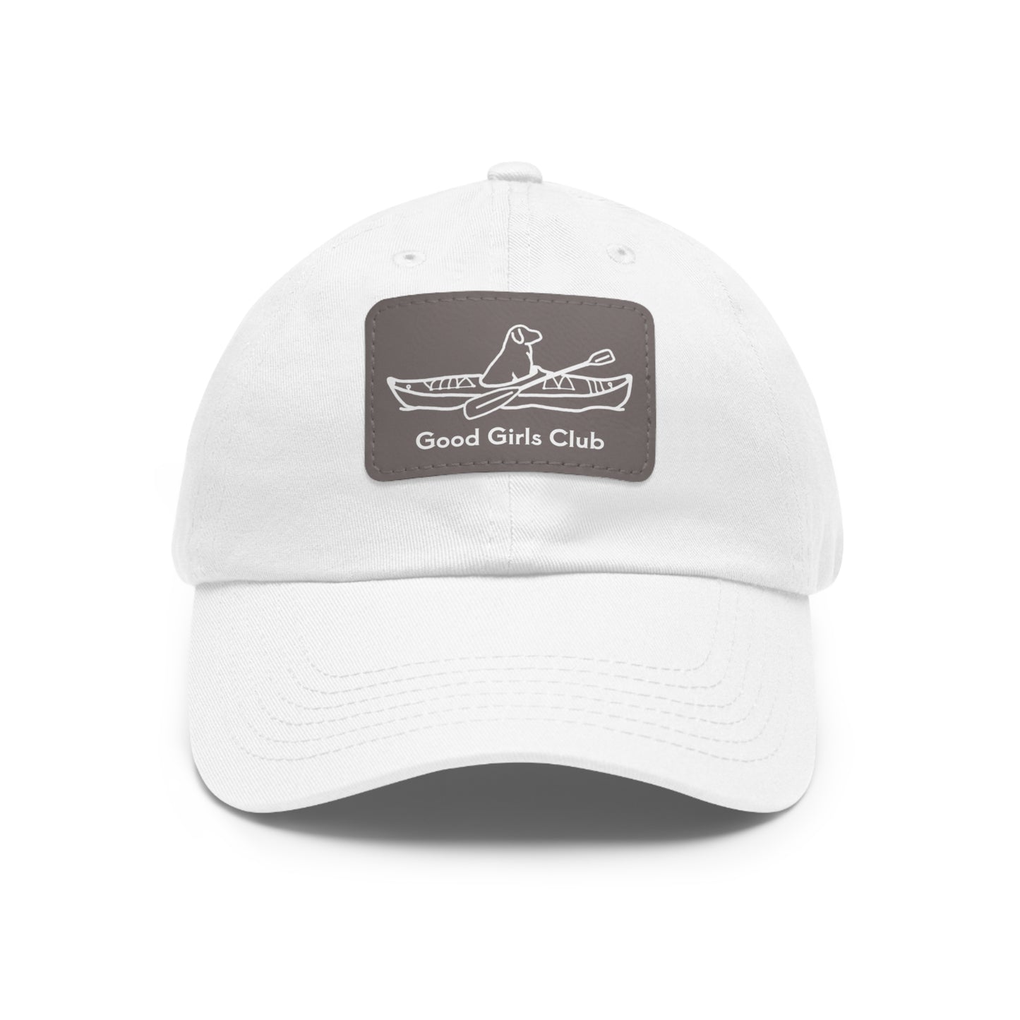 Good Girls Club Lab Kayak Dog - Hat with Leather Patch