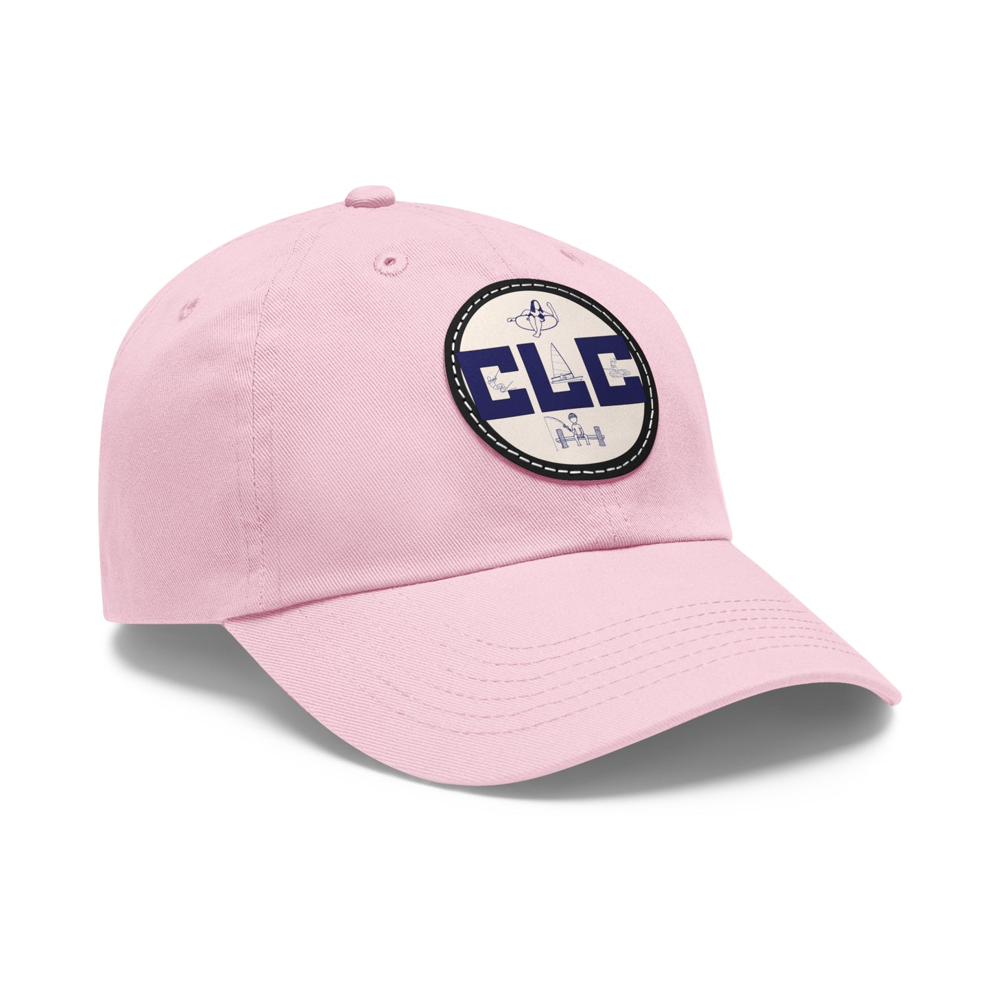 CLC Hat with Embroidered Leather Patch