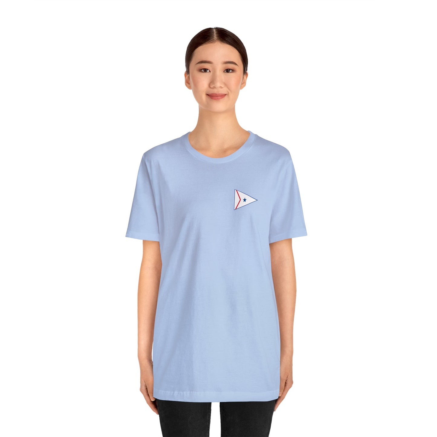 LaBelle Yacht Club Sailing - Unisex Lightweight Short Sleeve Tee