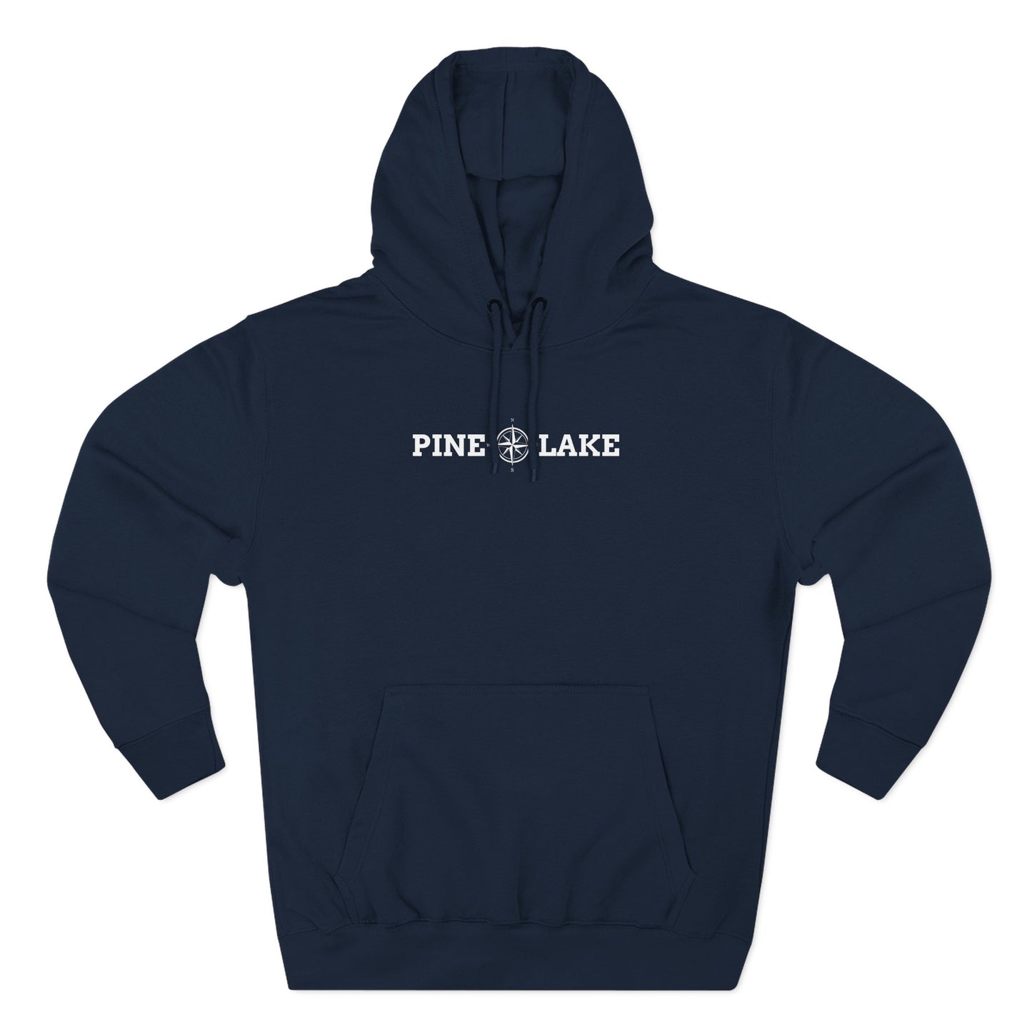 Three Panel Fleece Hoodie - Lane Seven