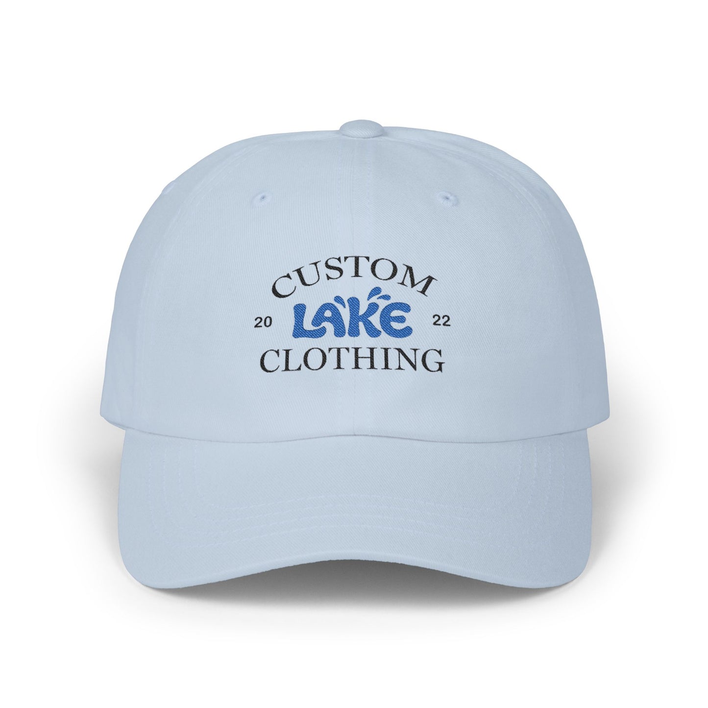 CLC Logo Embroidered Classic Dad Cap Black Text