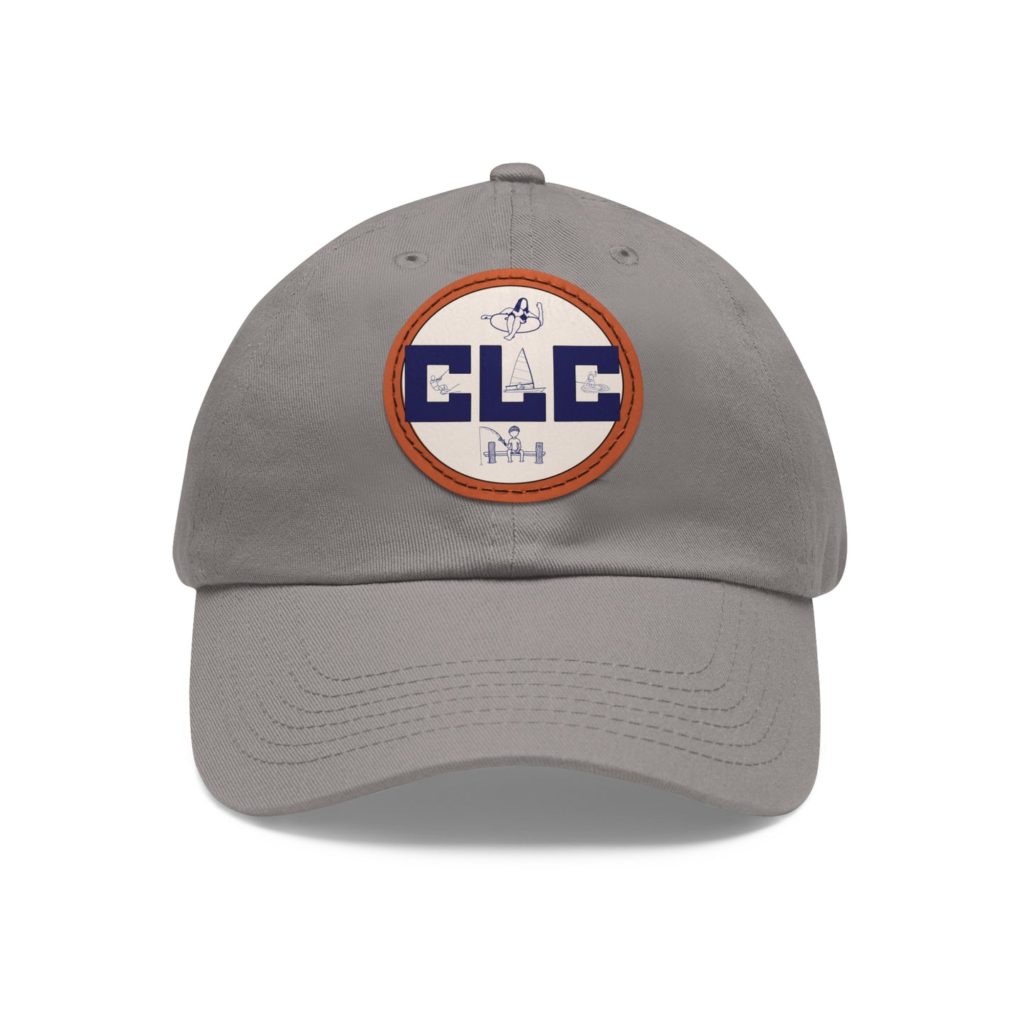 CLC Hat with Embroidered Leather Patch