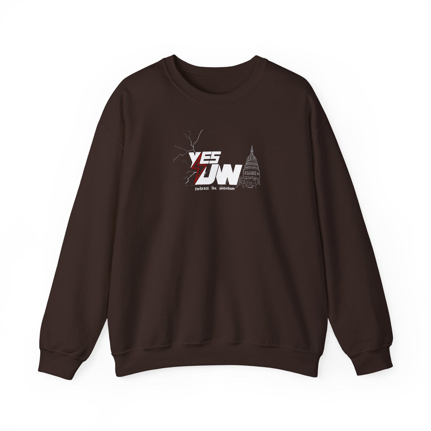 Yes UW Draft - Unisex Heavy Blend™ Crewneck Sweatshirt