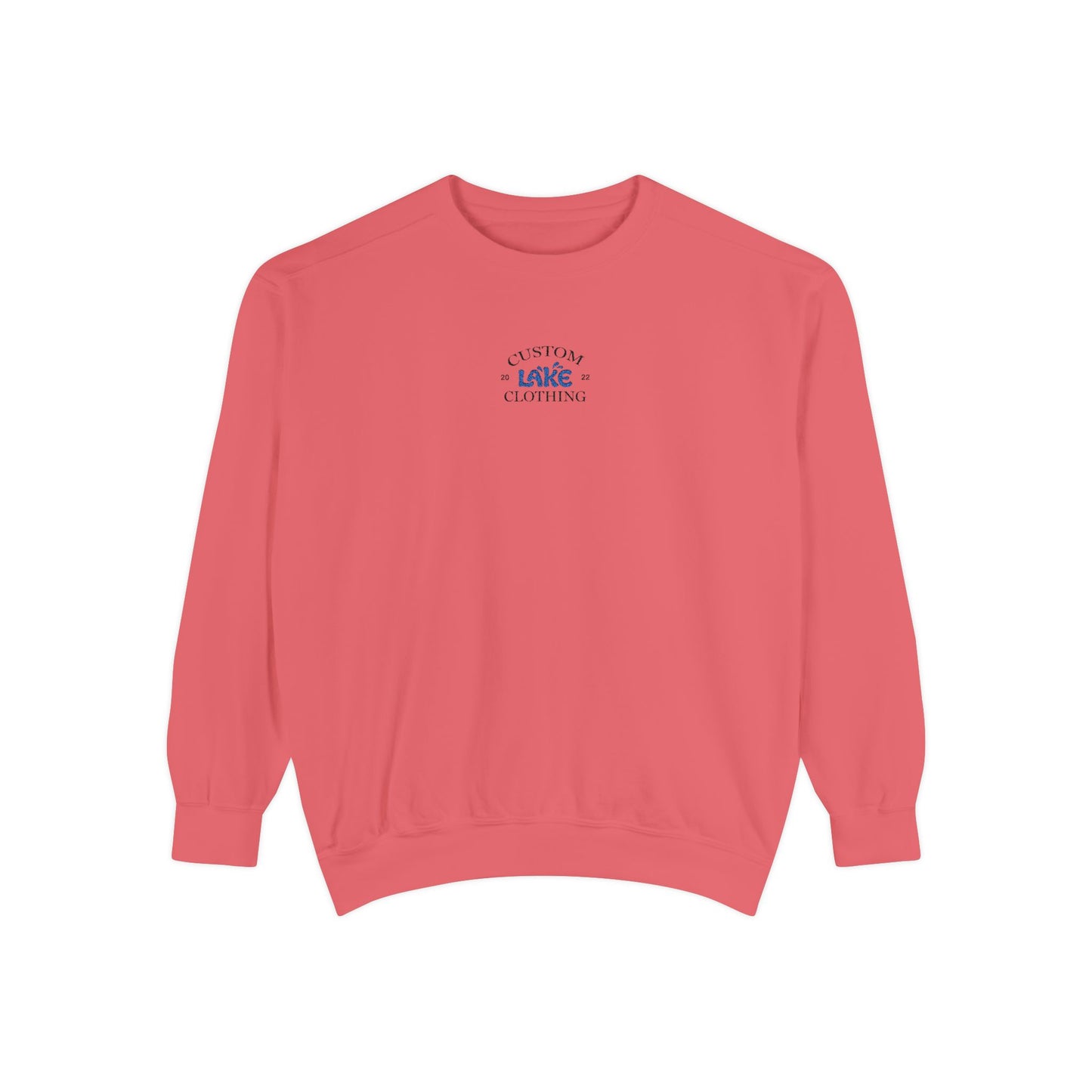 Crewneck Sweatshirt Embroidered - Comfort Colors
