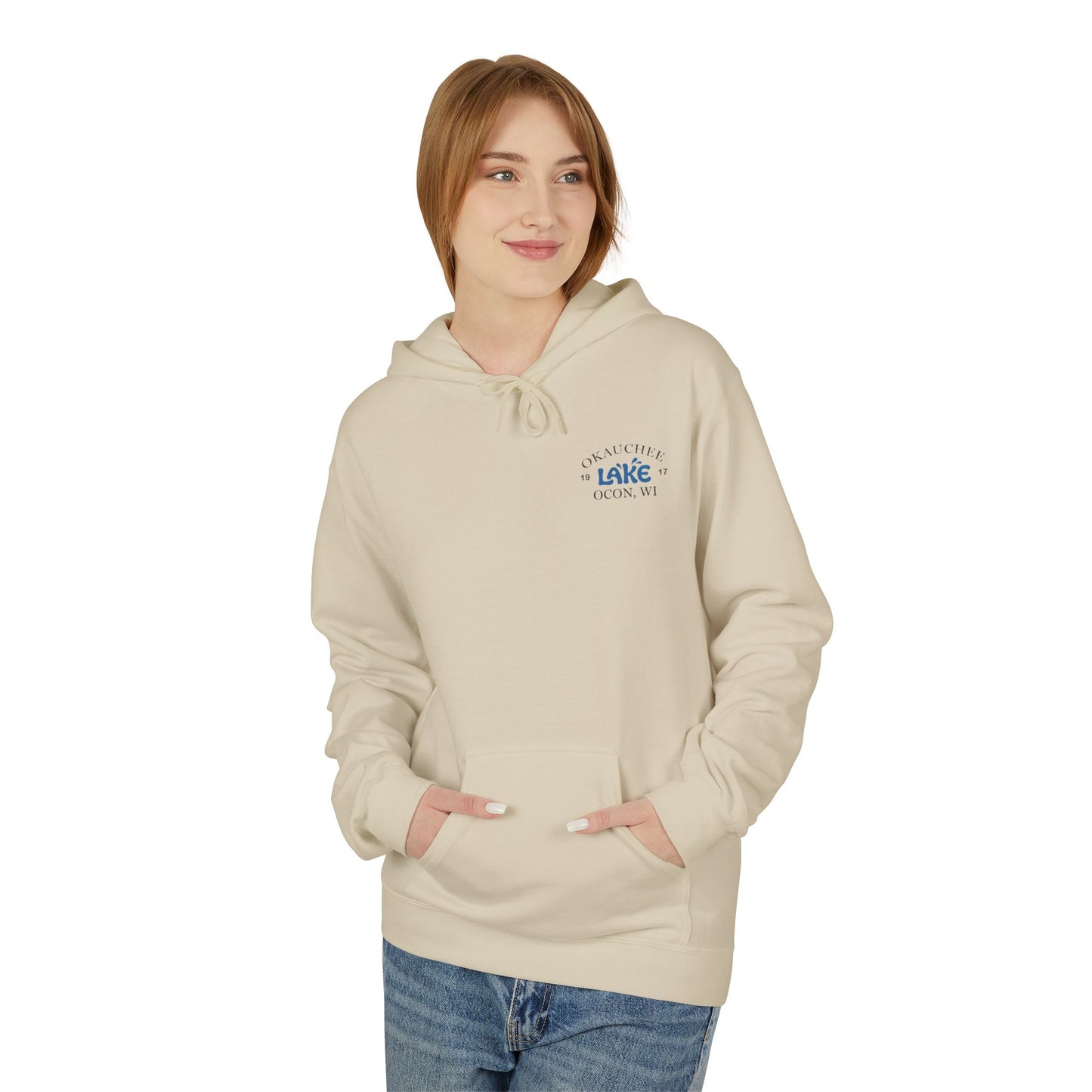 Okauchee Lake Midweight Travel Hoodie -  FD Style #1 (CLC)
