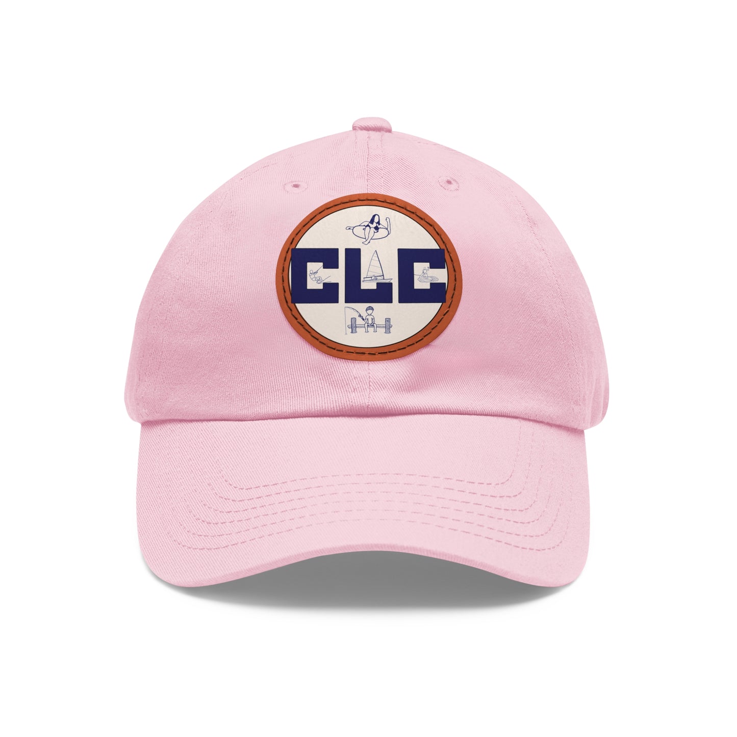 CLC Hat with Embroidered Leather Patch